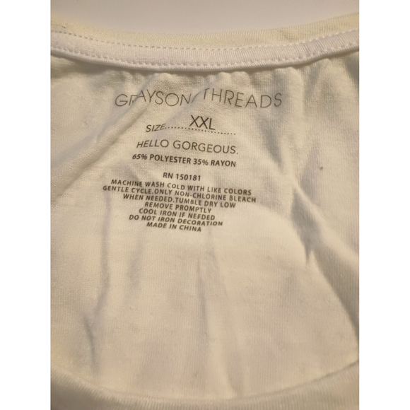 Grayson Threads Patriotic Steer Head Tank Top Sleeveless Graphic T Shirt XXL - Picture 4 of 5